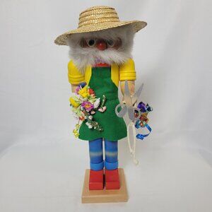 Christian Ulbricht 15" German Florist Nutcracker Floriculturist Gardner Flower